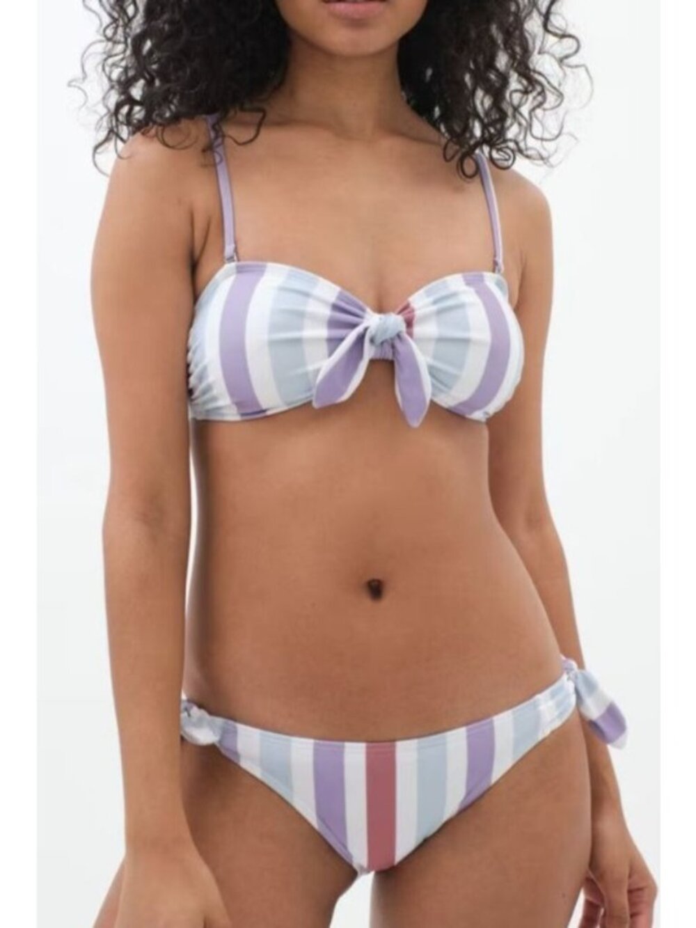 NWT Aeropostale Striped Bikini Set | Top size small, Bottom medium